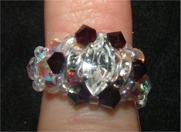 Grenat, Cristal de Swarovski veritable